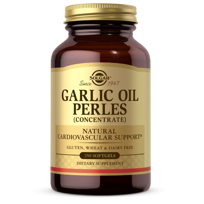 SOLGAR Garlic Oil Perles (250 caps)