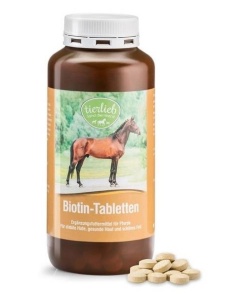 TIERLIEB Biotin for horses (500 tabl)