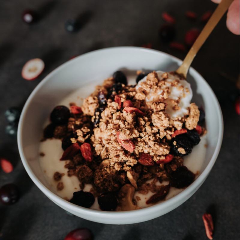 Vitalvibe Organic Wild Berry Granola - 250g - Imagen 2