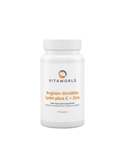 Vitaworld Arginine-Ornithine-Lysine + C + Zinc (60 Caps)