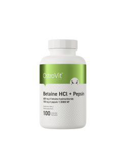 Ostrovit Betaine HCL + Pepsin (100 Capsules)