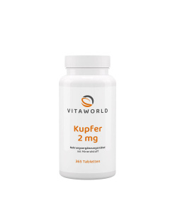 Vitaworld Copper 2 mg (365 tablets)