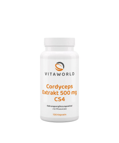Vitaworld Cordyceps extract 500 mg CS4 (100 Capsules)