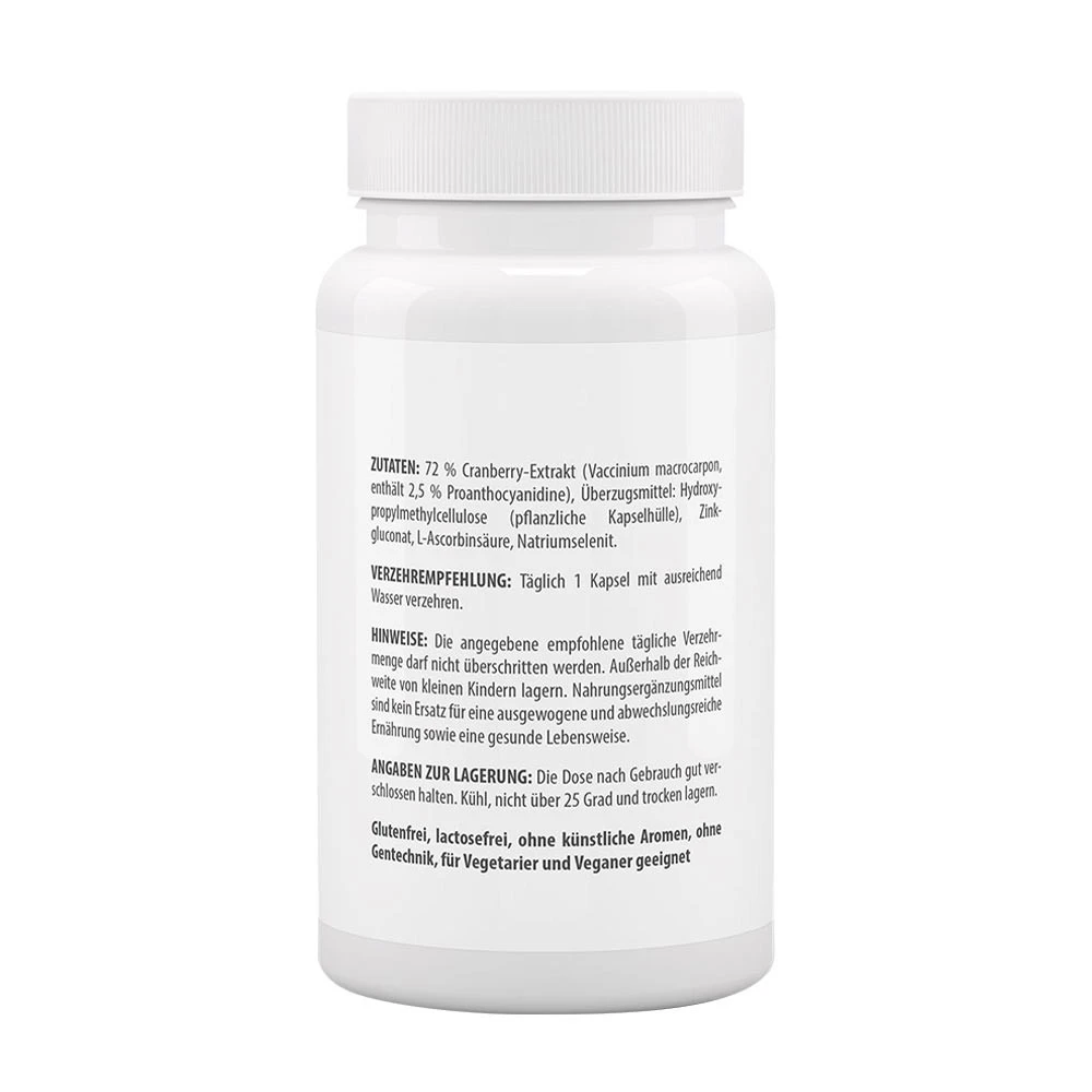 VitaWorld - Cranberry with Vitamin C, Selenium, and Zinc (60 Capsules) - Image 3