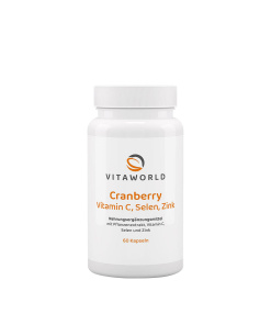 Vitaworld Cranberry Vit C + Selenium + Zinc (60 Capsules)