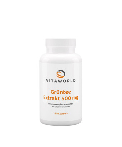 Vitaworld Green Tea Extract 500 mg (120 Capsules)