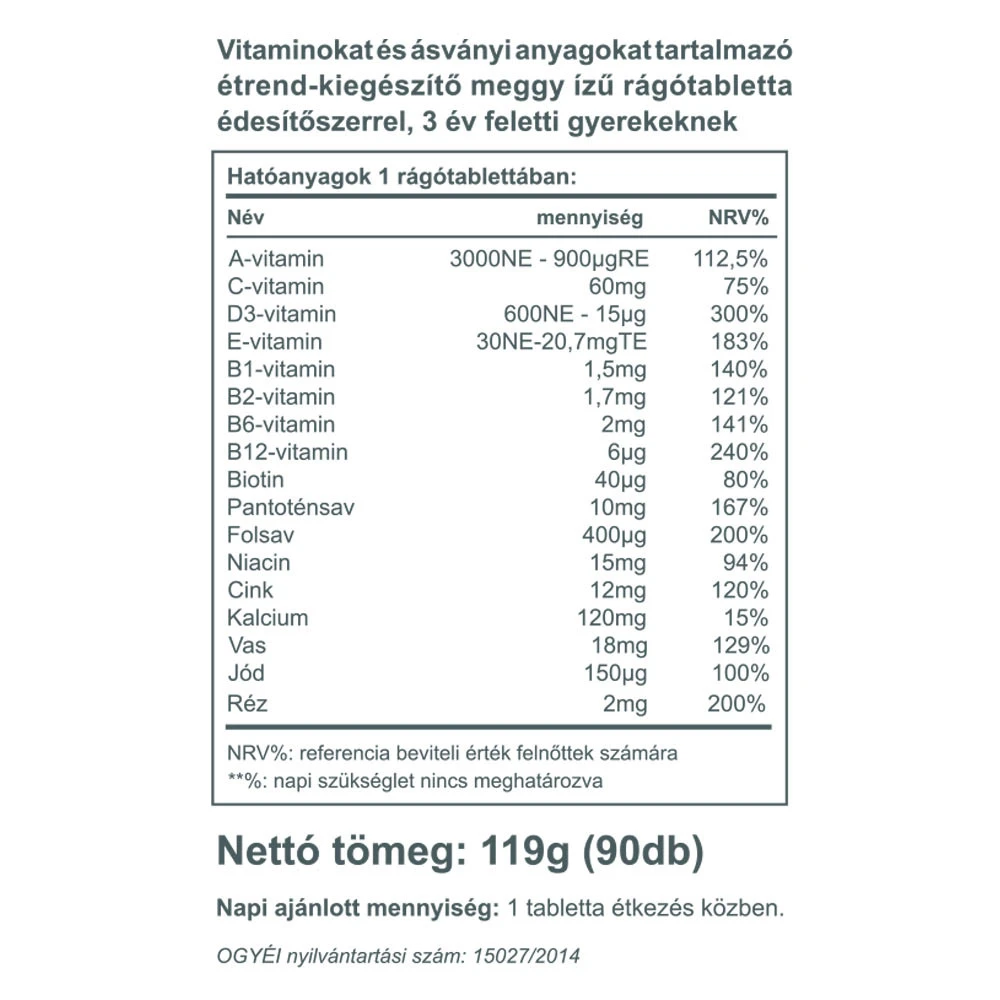 VitaKing - Multivitamin Chewables for Children (90 Count) - Image 3