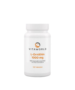 Vitaworld Ornithine 1000 mg (120 Tablets)