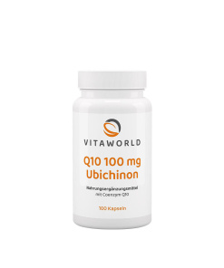 Vitaworld Q10 100 mg Ubichinon (100 Capsules)