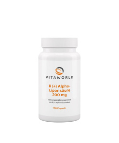 Vitaworld R (+) Alpha Lipoic Acid 200 mg (100 Capsules)