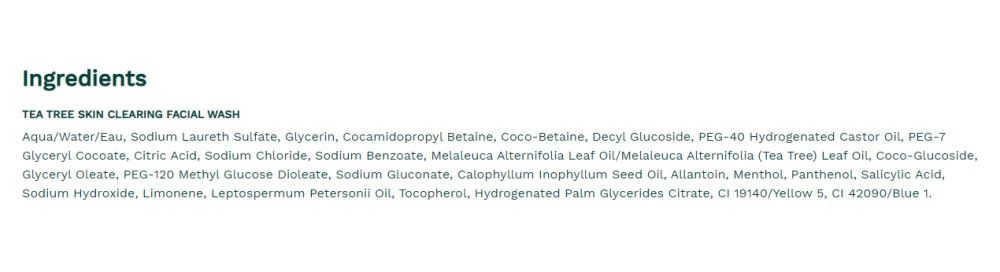 The Body Shop - Tea Tree Skin Clearing Facial Wash, 250 ml - Image 2