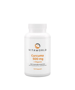 Vitaworld Turmeric 500 mg (120 Capsules)
