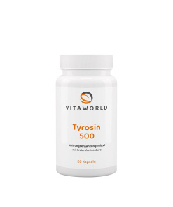 Vitaworld Tyrosine 500 mg (60 Capsules)