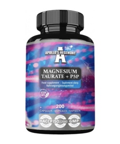 Magnesium Taurate + P5P - 200 caps