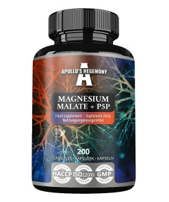 Magnesium Malate + P5P - 200 caps
