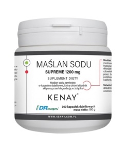 KENAY Sodium Butyrate SUPREME 1200 mg (300 caps)
