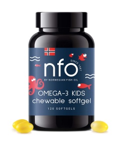 NFO Omega-3 Kids Chewable (120 caps)