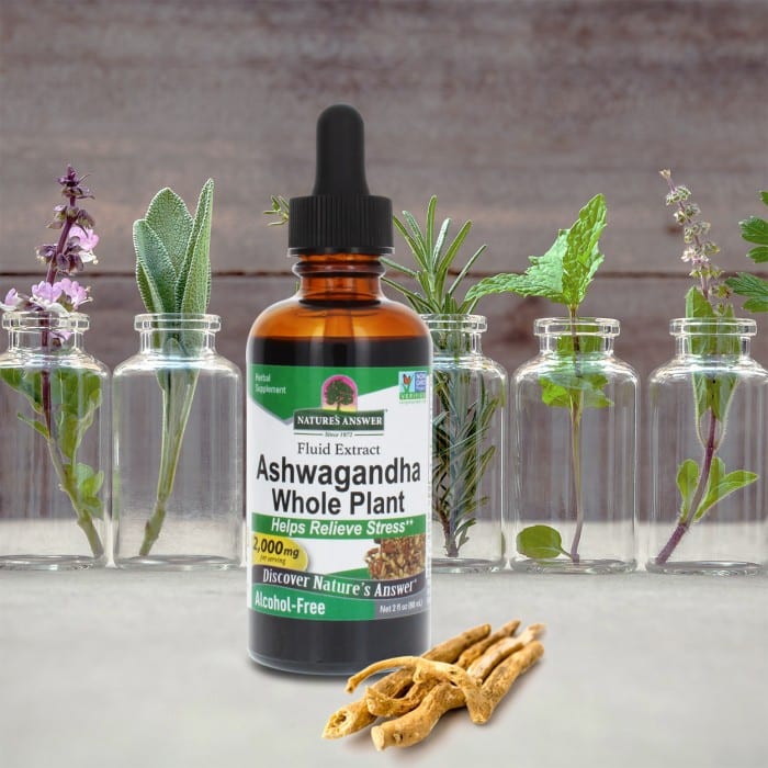 Nature's Answer: Ashwagandha Root, 2000 mg, 60 mL - Image 4