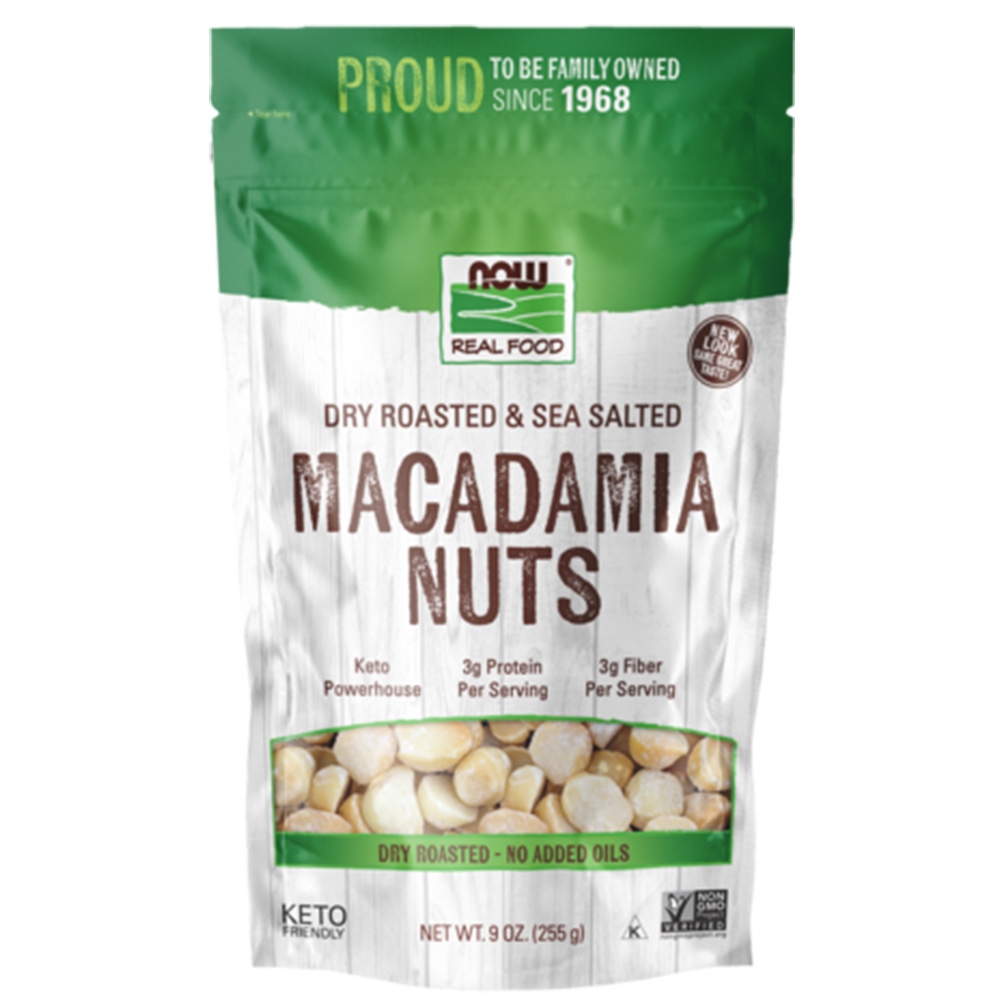 NOW Foods - Dry Roasted and Salted Macadamia Nuts - Bild 7