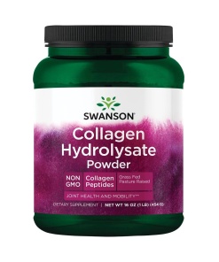 SWANSON Hydrolizowany kolagen w proszku 454g