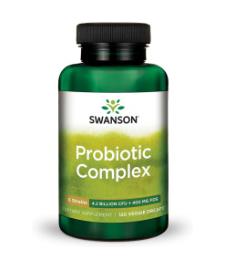 Swanson Probiotic Complex 4.2 Billion CFU 120 veg. capsules