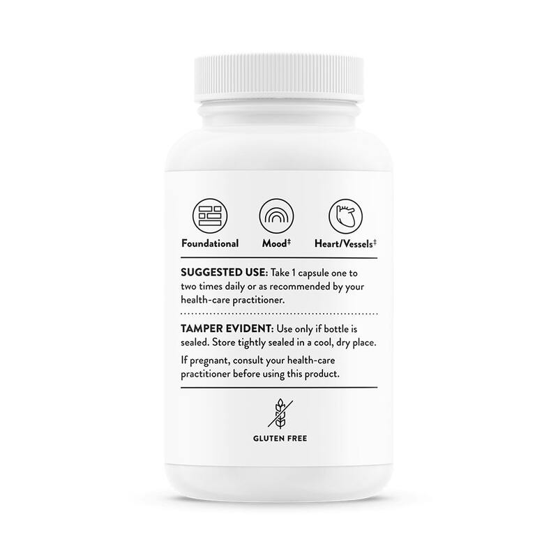 Thorne Research - 5-MTHF (Methylfolate) 5 mg, 60 Capsules – Kép 3