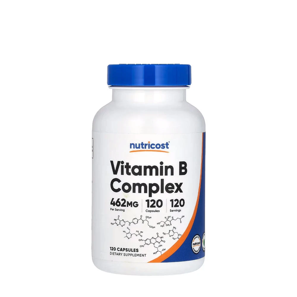 Nutricost Vitamin B Complex (120 Capsules)