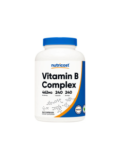 Nutricost Vitamin B Complex  (240 Capsules)