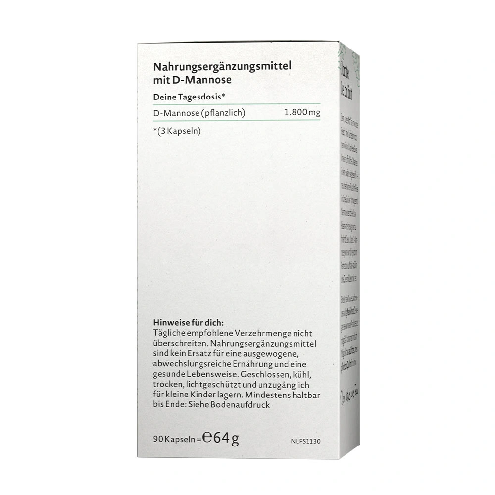 Nature Love: D-Mannose (90 Capsules) - Image 2
