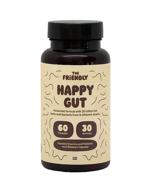 Happy Gut 20 CFU 60 kapslar