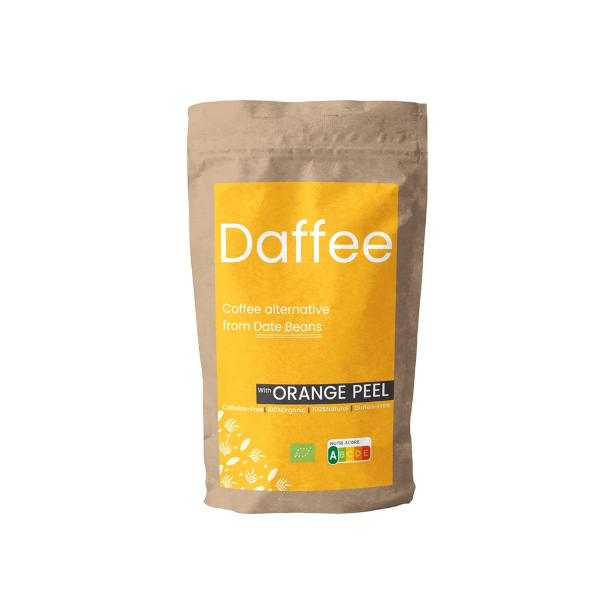 Koffeinfritt Dadelkaffe med Apelsinskal