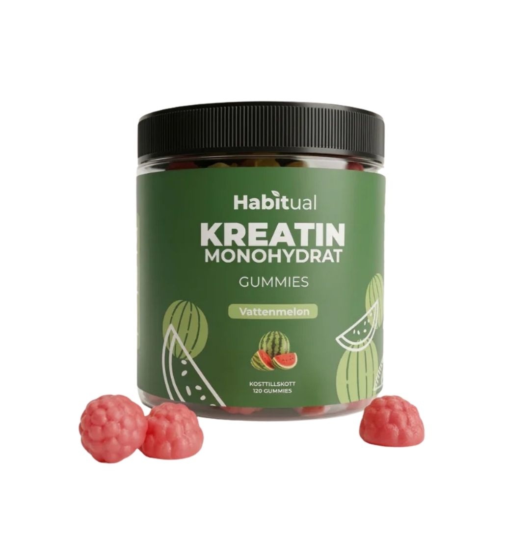 Kreatin Gummies Vattenmelon 120st