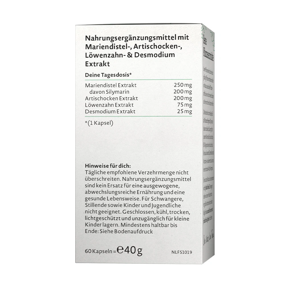 Nature Love: Milk Thistle Complex (60 Capsules) - Image 2