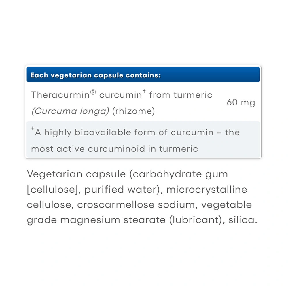 Natural Factors Theracurmin Double Strength, 60 mg - 30 Capsules - Image 2