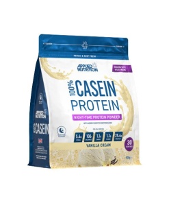 100% Casein Protein, Vanilla Cream - 900g