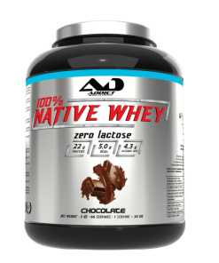 100% Native Whey Zero Lactose, Chocolate - 2000g