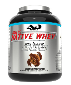 100% Native Whey Zero Lactose, Cookie N'Cream - 2000g