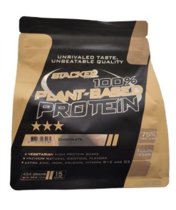 100% Plant Based Protein, Chocolate - 454g