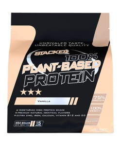 100% Plant Based Protein, Vanilla - 454g