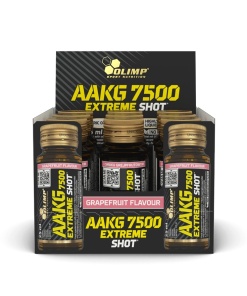 AAKG 7500 Extreme Shot, Grapefruit (EAN 5901330098802) - 9 x 25 ml.