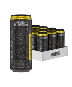 ABE Energy + Performance Cans, Cloudy Lemonade - 12 x 330 ml.