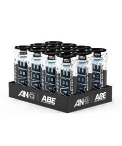 ABE Energy + Performance Cans, White - 12 x 330 ml.