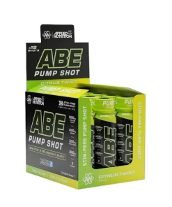 ABE Pump Shot, Citrus Twist - 12 x 100 ml.