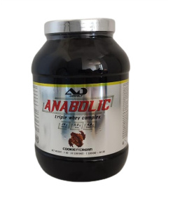 Addict Sport Nutrition - Anabolic Triple Whey Complex, Cookie N'Cream - 1000g