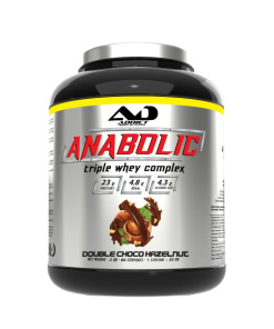 Addict Sport Nutrition - Anabolic Triple Whey Complex, Double Choco Hazelnut - 2000g