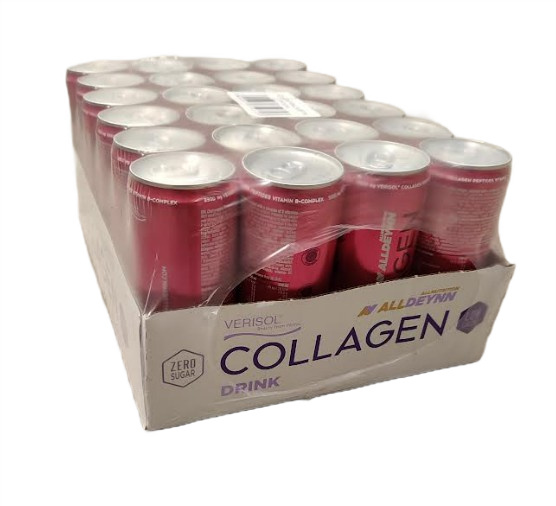AllDeynn Collagen Drink, Cherrytini - 24 x 330 ml.