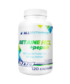Allnutrition - Betaine HCl + Pepsin - 120 caps (EAN 5902837765204)