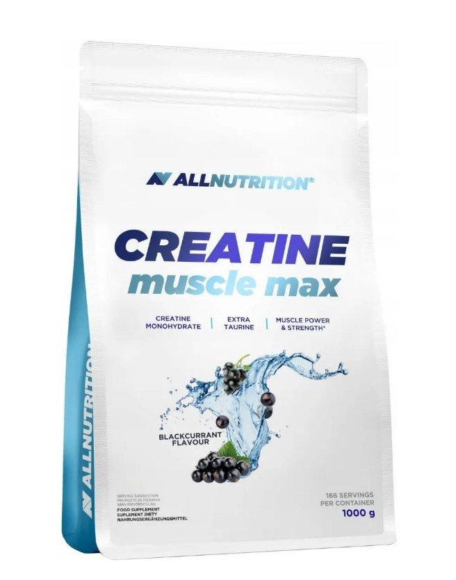 Allnutrition - Creatine Muscle Max, Blackcurrant - 1000g