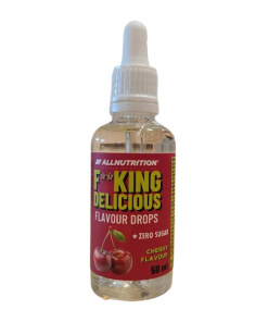 Allnutrition - Fitking Delicious Flavour Drops, Cherry - 50 ml.
