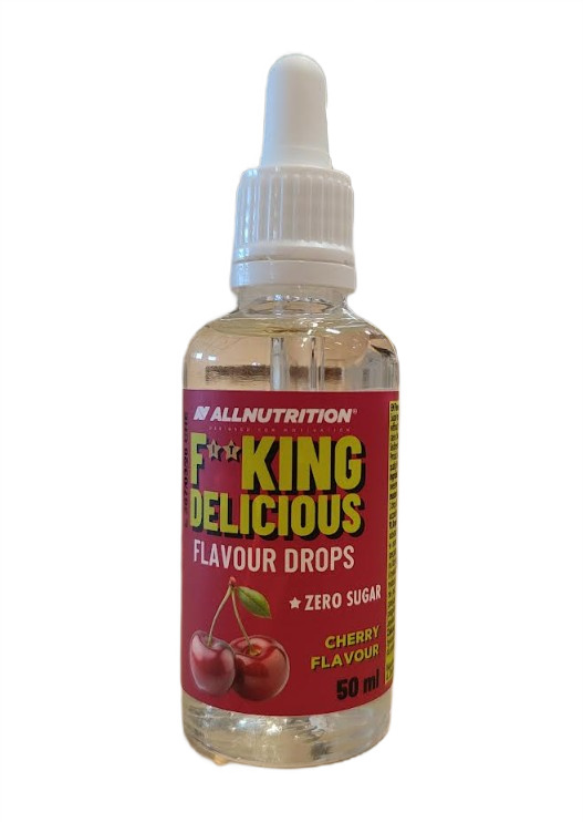 Allnutrition - Fitking Delicious Flavour Drops, Cherry - 50 ml.